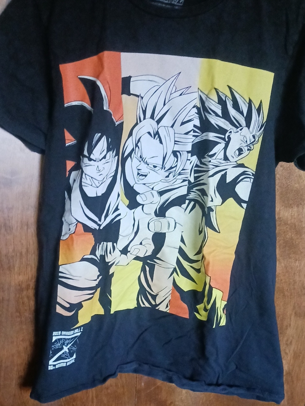 Mens Black Dragon Ball Z Graphic Tee